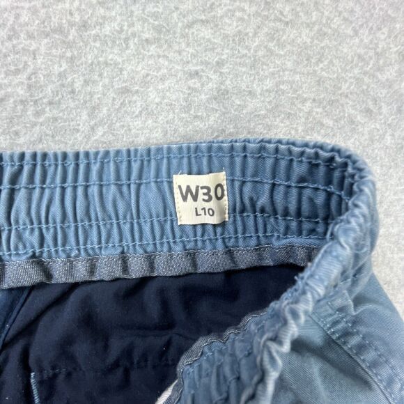 Lot of 2‎ Fat Face Elastic Waist Shorts Mens 30 x 10 (28 x 9.5) Blue Drawstring - Picture 10 of 15